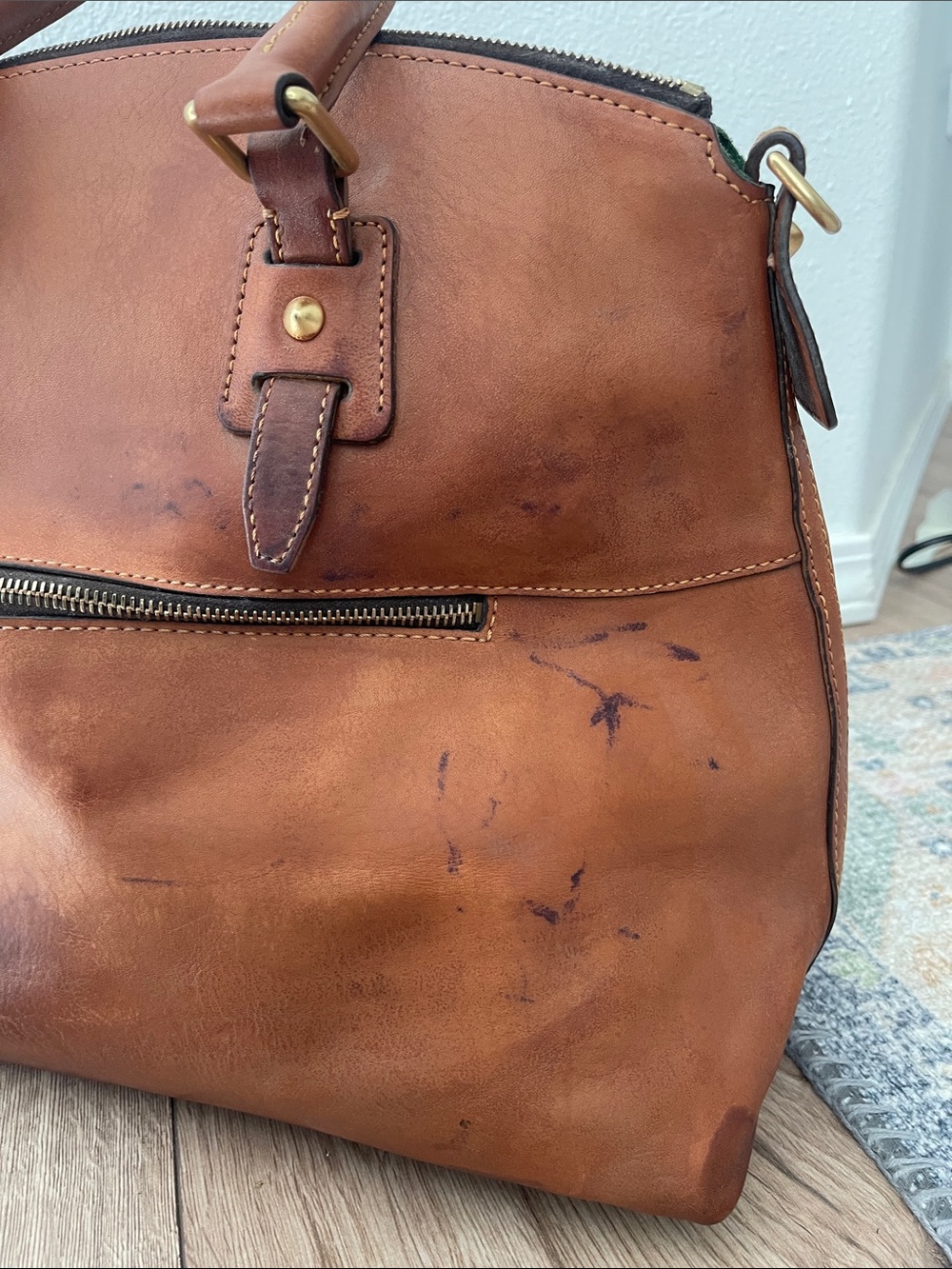 Dooney and Bourke Clayton Florentine Tote - Picture 3 of 14